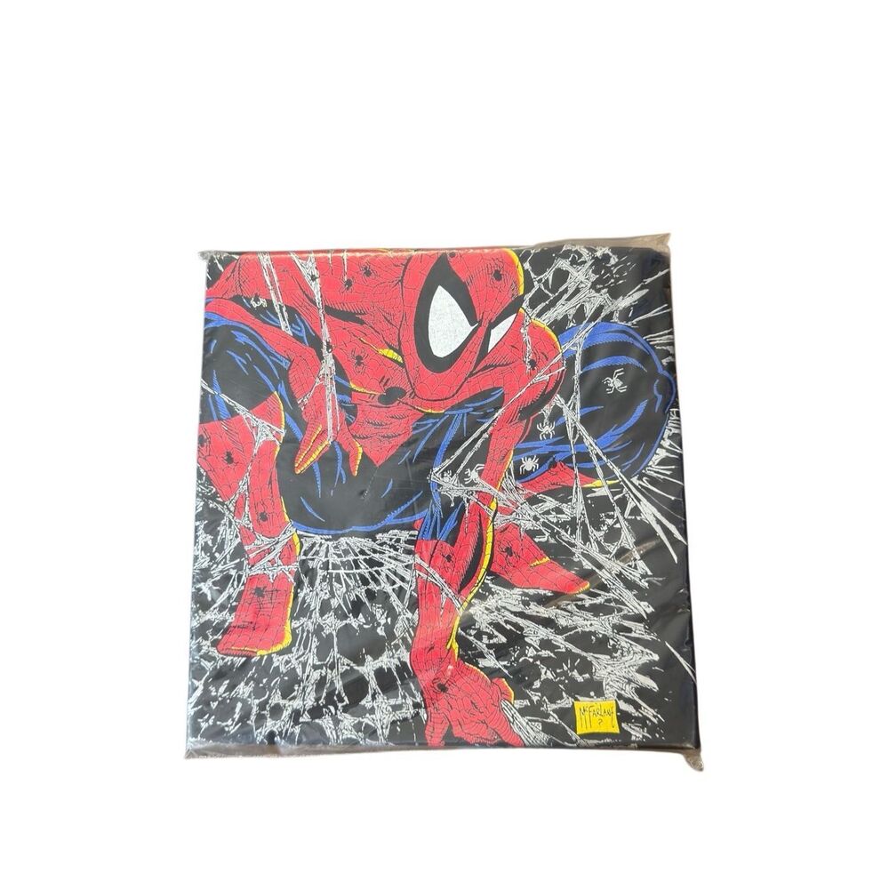 Vintage Spider-Man Todd McFarland T Shirt Marvel Comic 2XL XXL 1990 Tennessee Ri